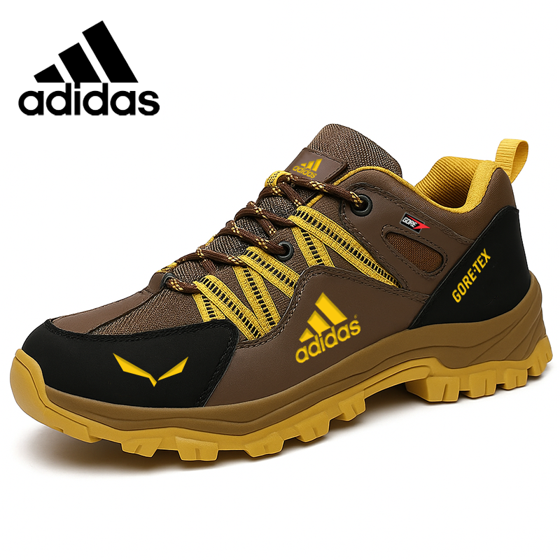 Adidas® planinarske cipele izrađene su od vodootpornog i prozračnog materijala.