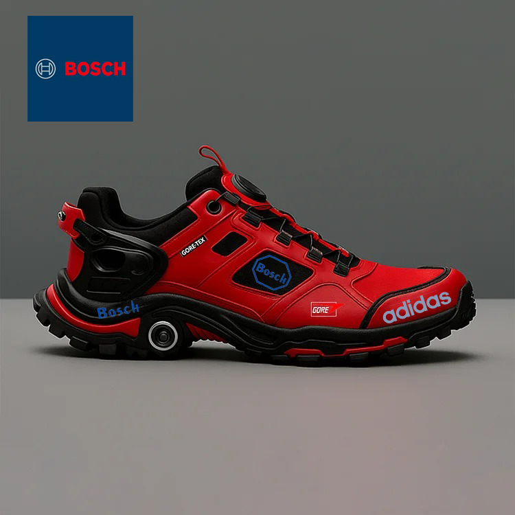 adidas συνεργάζονται για να δημιουργήσουν αδιάβροχα και αντιολισθητικά παπούτσια πεζοπορίας για άνδρες.