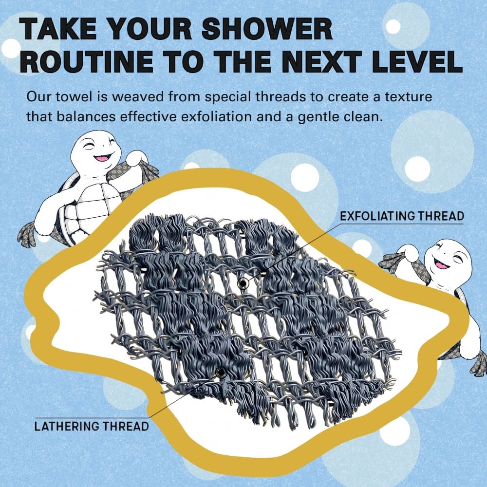 🧼Pilsing antibakterijski ručnik za tuširanje🚿