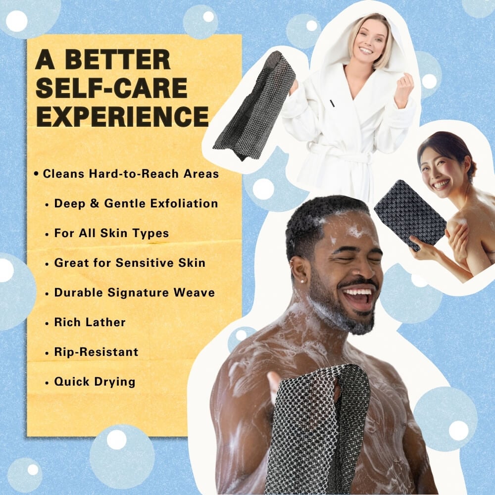 🧼Pilsing antibakterijski ručnik za tuširanje🚿